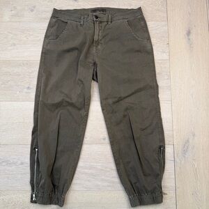 J Brand Women’s Olive Jogger Green Pants
